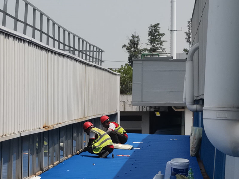 彩鋼瓦防水案例